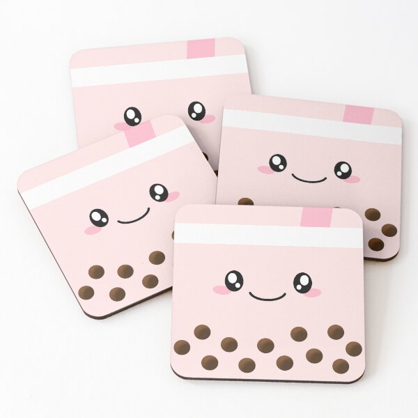 Item preview, Strawberry Boba Milk Tea designed and sold by BobaLab.