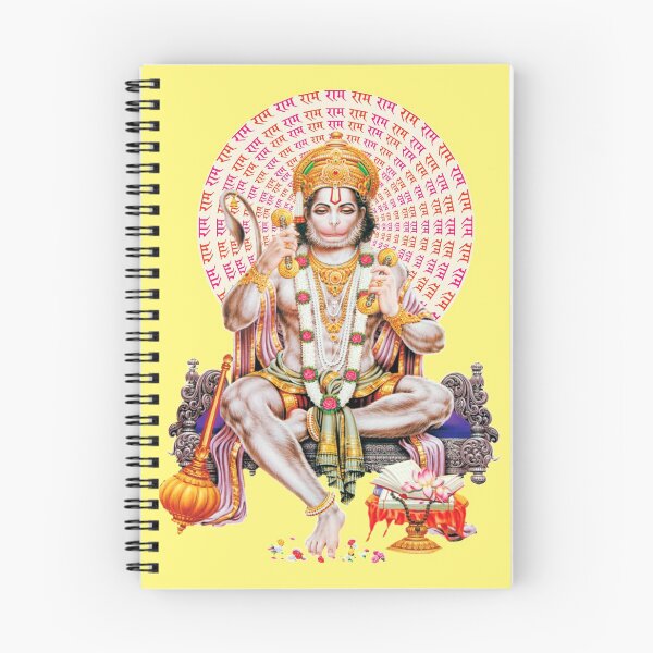 Item preview, Lord Hanuman ji chanting Ram Naam - Jai Shree Ram. designed and sold by aruvanita.
