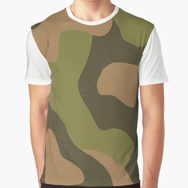 Camo T Shirt Army Tank Top Camouflage Shirt Muscle Tee 80s -  Israel