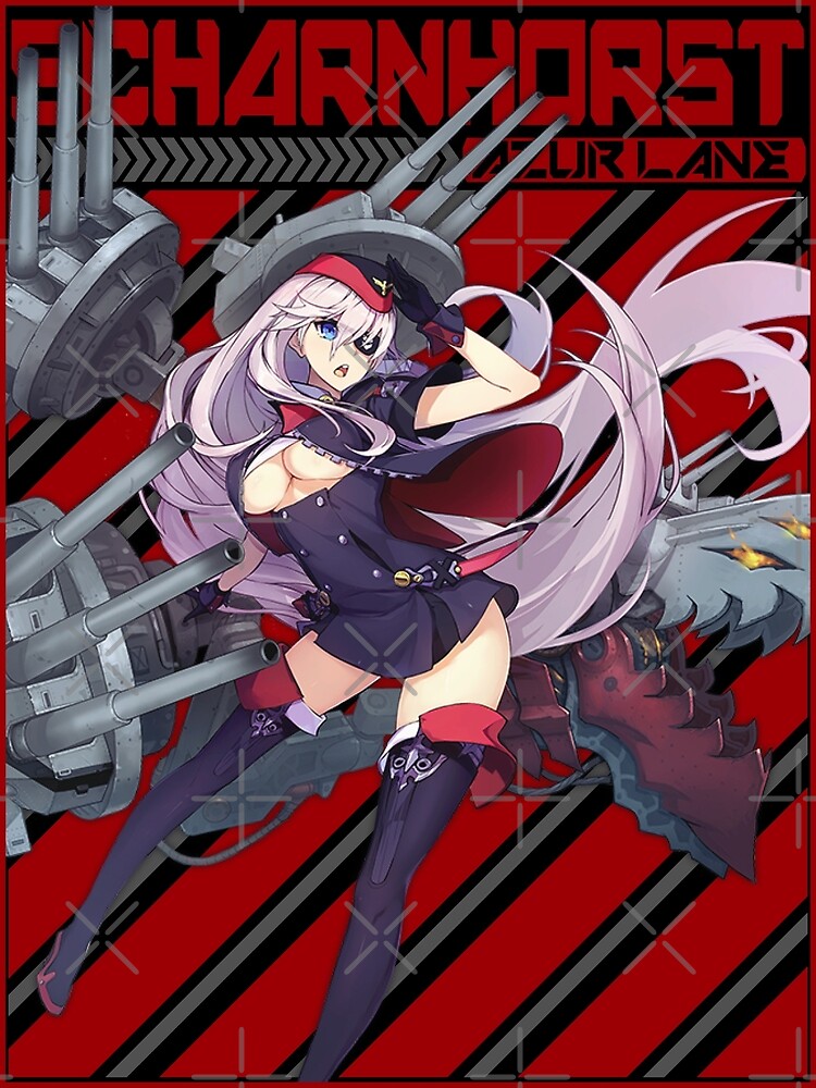 Azur Lane Scharnhorst Poster For Sale By Votrevpx Redbubble