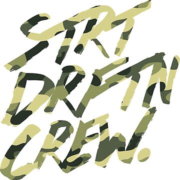 Artwork thumbnail, STRTDRFTNCREW. Sticker by ZenkiMafaka
