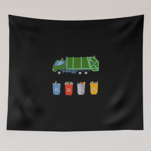 Item preview, Garbage Truck Kids Gift Garbage Day Apparel Dump Truck designed and sold by hinettiker.