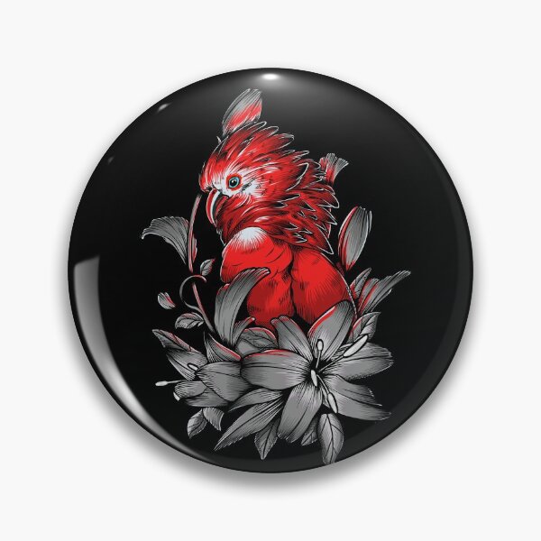 Item preview, Glowing Red Parrot. designed and sold by sriniboss758.