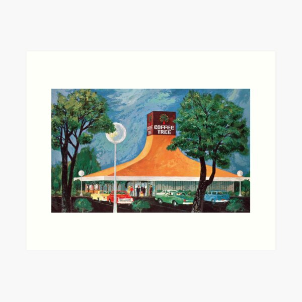 Item preview, Coffee Tree Restaurant, Nut Tree, California designed and sold by Mid-Century Pretty.