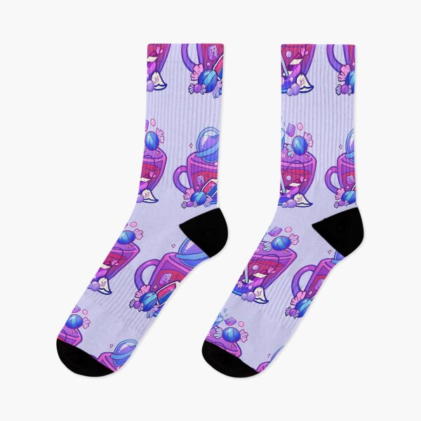 Item preview, Pride Flag Teacup - Candy Bisexual designed and sold by heysoleilart.