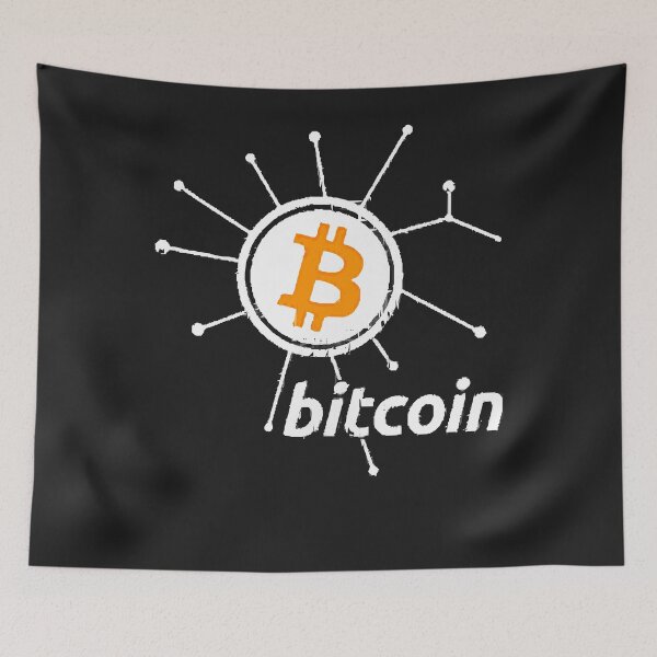 Item preview, bitcoin sticker.tshirt designed and sold by FrewinMason.