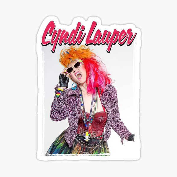 Cindy Lauper Stickers Redbubble