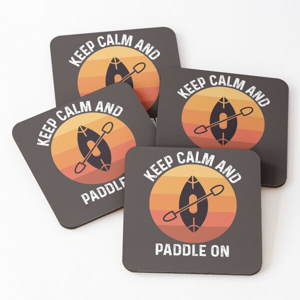 Item preview, keep calm and paddle on designed and sold by champagnemoment.