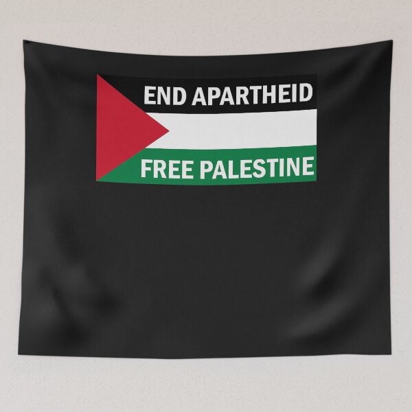 Item preview, End Apartheid - Free Palestine Poster designed and sold by FrewinMason.