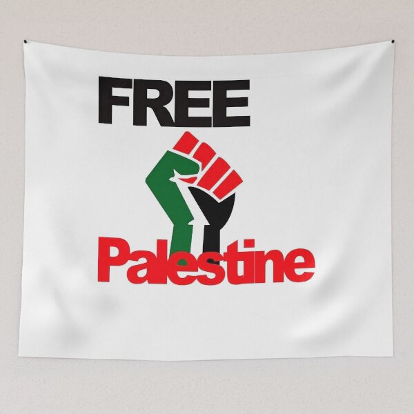 Item preview, Free Palestine -  Palestinian Flag - فلسطين حرة - فلسطين علم   Poster designed and sold by FrewinMason.