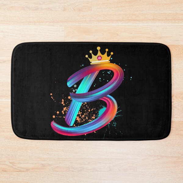 Item preview, B with Crown  designed and sold by OurGirlGertie.