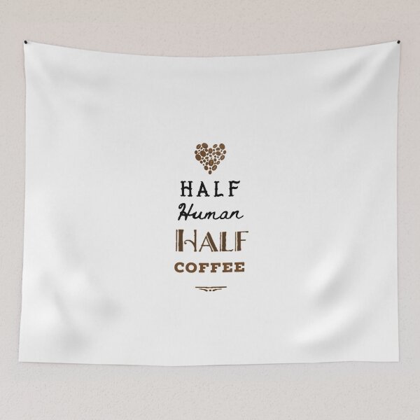 Item preview, Half Human Half Coffee designed and sold by UncleStuScience.