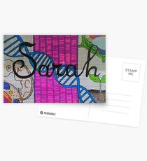 Name Tag Postcards