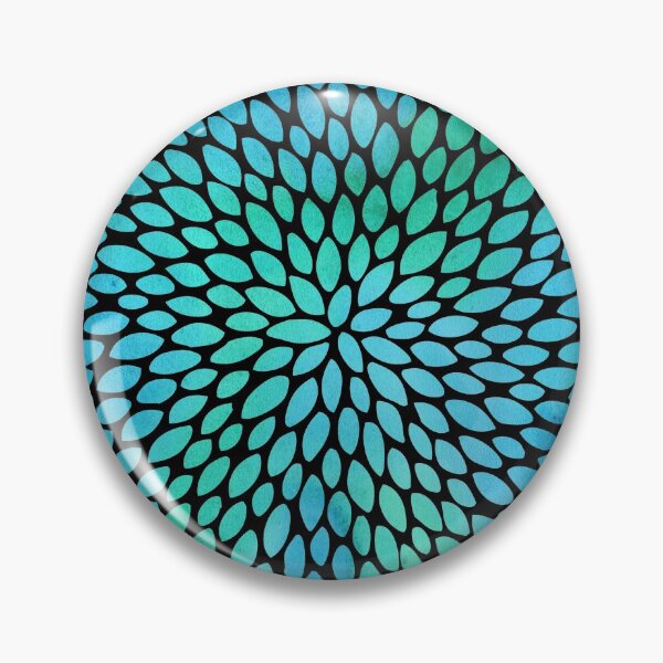 Item preview, Leaf Pattern Blue And Green designed and sold by geminivibe.