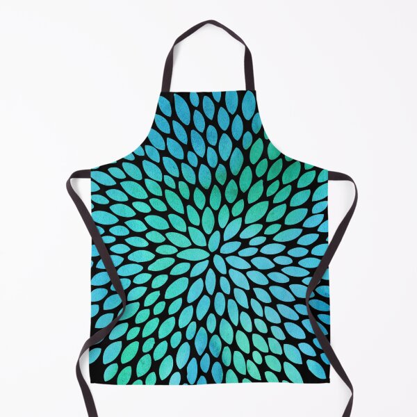 Item preview, Leaf Pattern Blue And Green designed and sold by geminivibe.