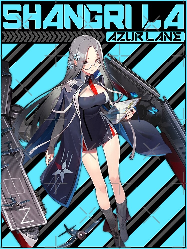 Azur Lane Shangri La Poster For Sale By Votrevpx Redbubble