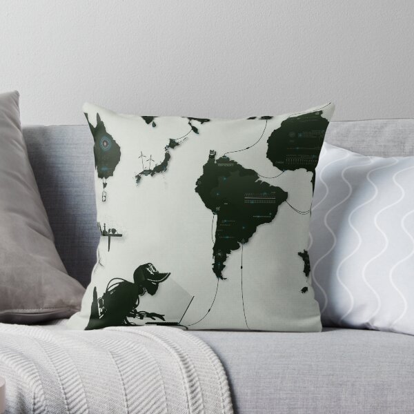 The Nexus Throw Pillow