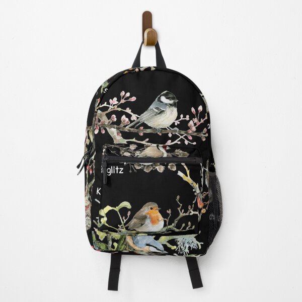 Item preview, Garden birds blackbird titmouse wren sparrow robin animal lover designed and sold by Ivyart24.