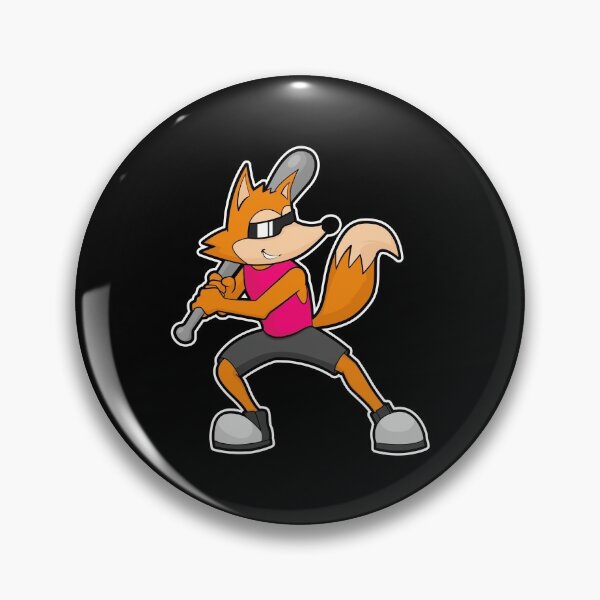Item preview, Fox at Baseball with Baseball bat designed and sold by Snabdesign84.
