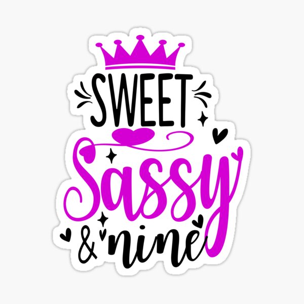 Download Sweet And Sassy Stickers Redbubble
