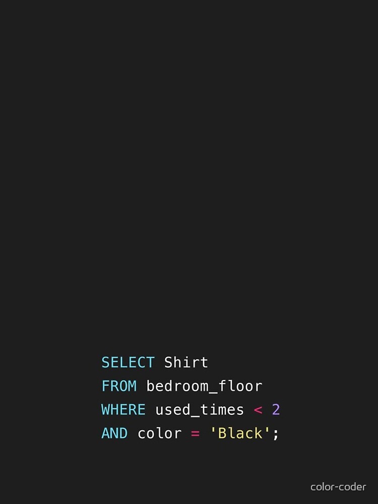 Thumbnail 4 of 4, iPhone Case, Funny SQL Query Select Shirt designed and sold by color-coder.