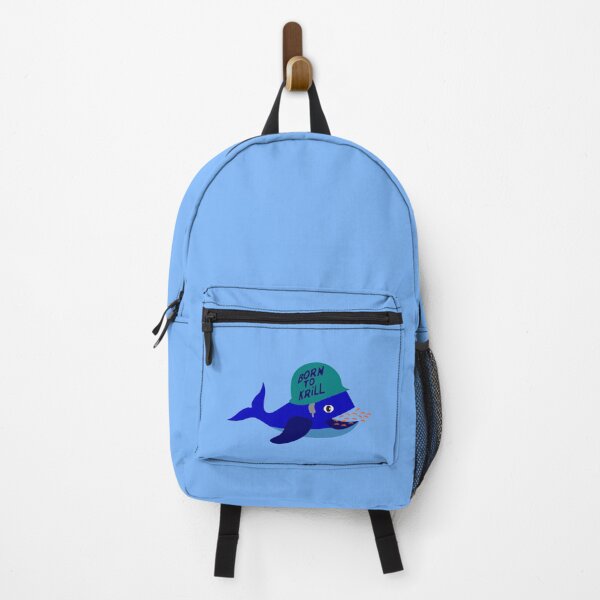 Item preview, BORN TO KRILL! (whale, army) designed and sold by francoisville.