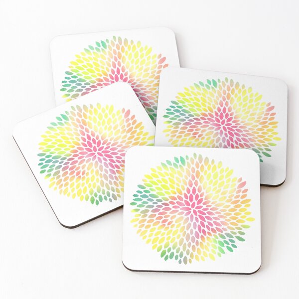 Item preview, Leaf Pattern Multicolored designed and sold by geminivibe.