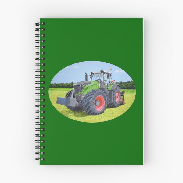 Item preview, Green Tractor in Field (green background) designed and sold by SandraWarmerdam.