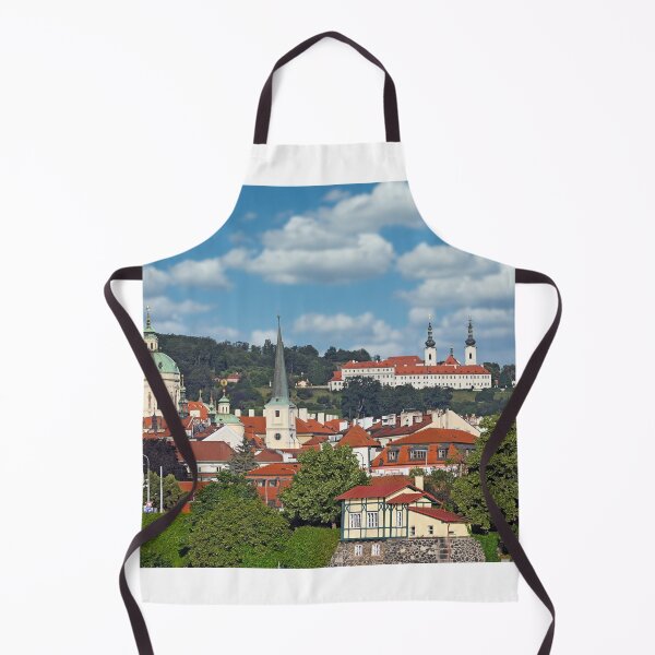 Item preview, old town Prague colorful buildings Czech republic designed and sold by goceris.