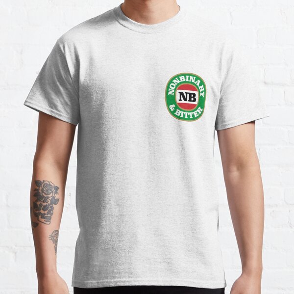 NB: nonbinary & bitter (pocket print) Classic T-Shirt