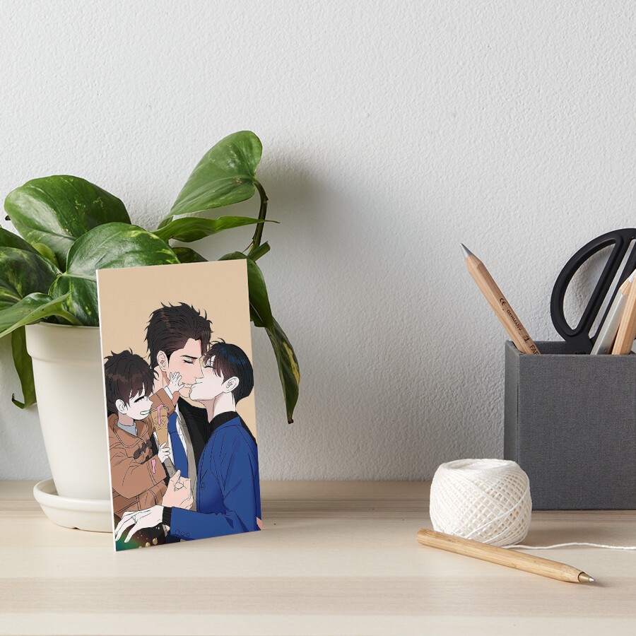 PLANTER BOY KISS itabamoe アート 原画 kyne Kiss me, liar