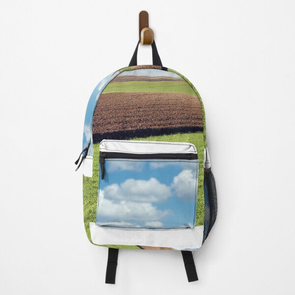 Item preview, Green wheat and plowed field landscape designed and sold by goceris.