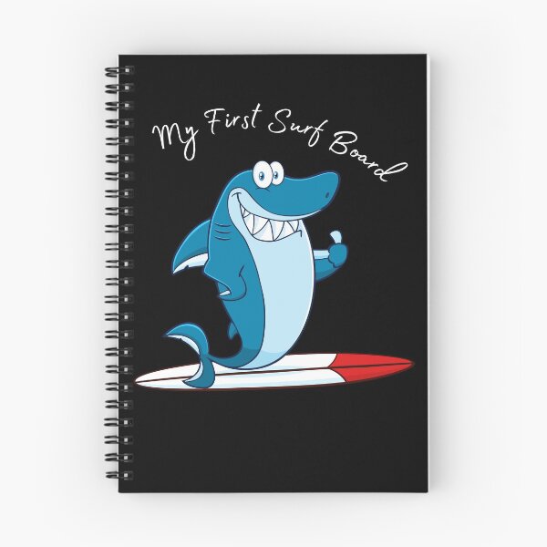 Item preview, Shark's First Surfboard  designed and sold by Bovtique.