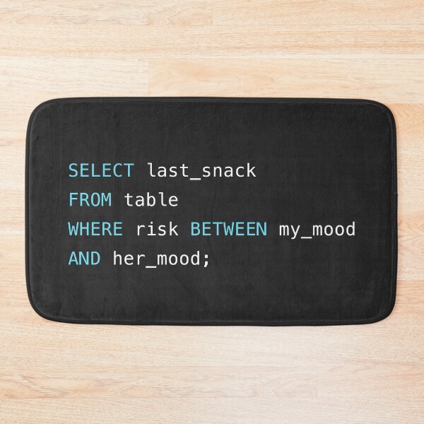 Item preview, Funny SQL Query Last Snack designed and sold by color-coder.