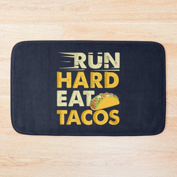 Item preview, Run Hard Eat Tacos  designed and sold by Bricke.