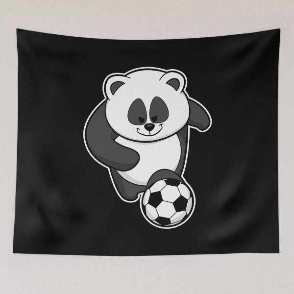 Item preview, Panda as Soccer player at Soccer designed and sold by Snabdesign84.
