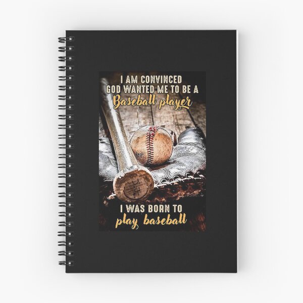 Item preview, Baseball Bat And Ball I Was Born To Play Baseball Poster designed and sold by kathrynlice.