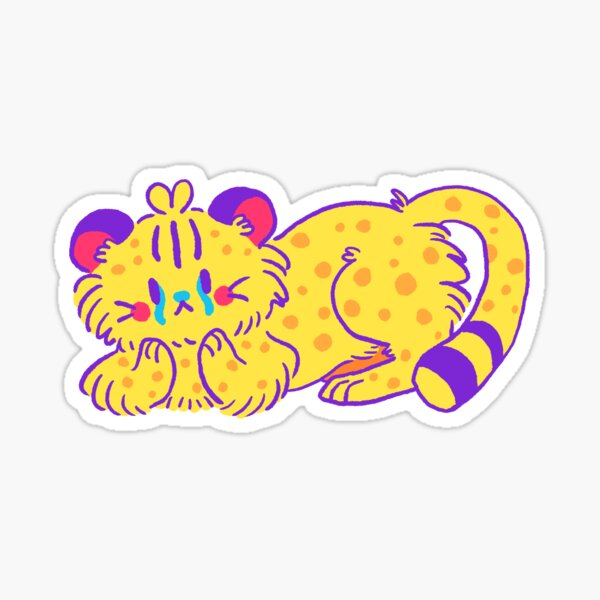 Itri the Star Cheetah Sticker