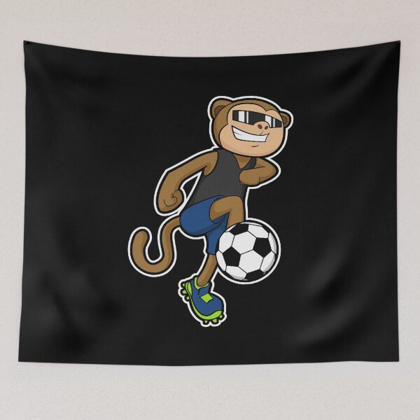 Item preview, Monkey as Soccer player at Soccer designed and sold by Snabdesign84.