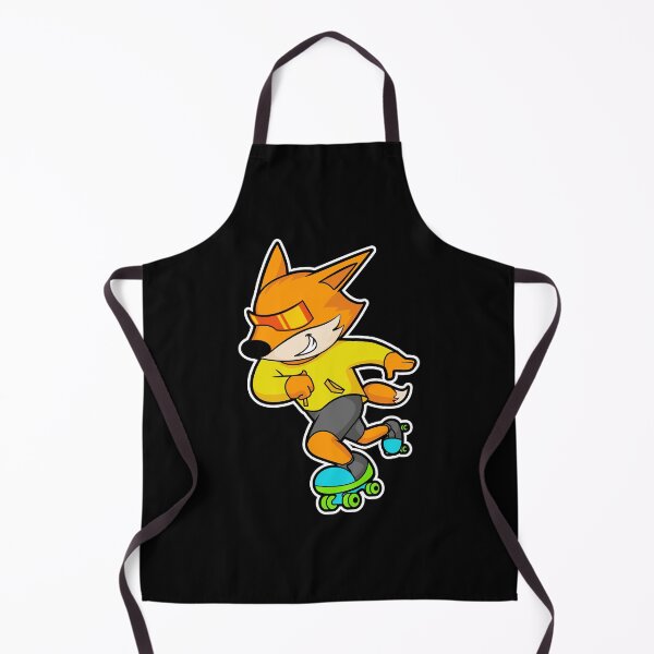 Item preview, Fox as Skater with Roller skates designed and sold by Snabdesign84.