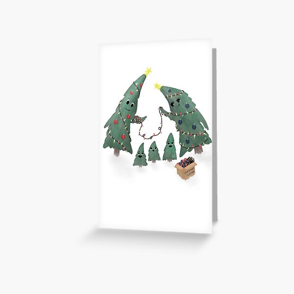 Christmas Clothes Greeting Card