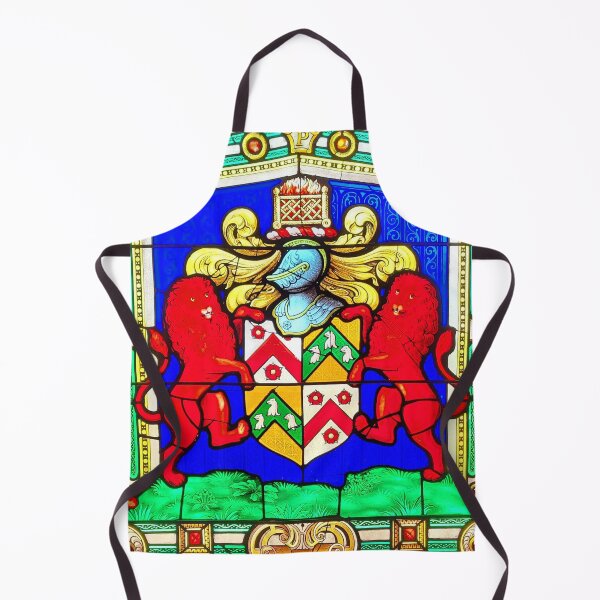 Item preview, Stained Glass Window Heraldic Armorial Shield English History designed and sold by KALEIDOSCOPE UK.