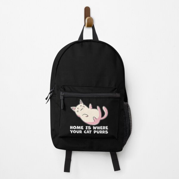 Item preview, Home Is Where Your Cat Purrs Purr Kitty Cute Cat Lover Anime designed and sold by RJ-Art.