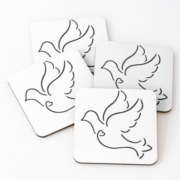 Item preview, Dove with Heart designed and sold by DandyStyle.