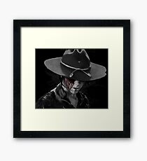 Dad? - The Walking Dead Framed Print