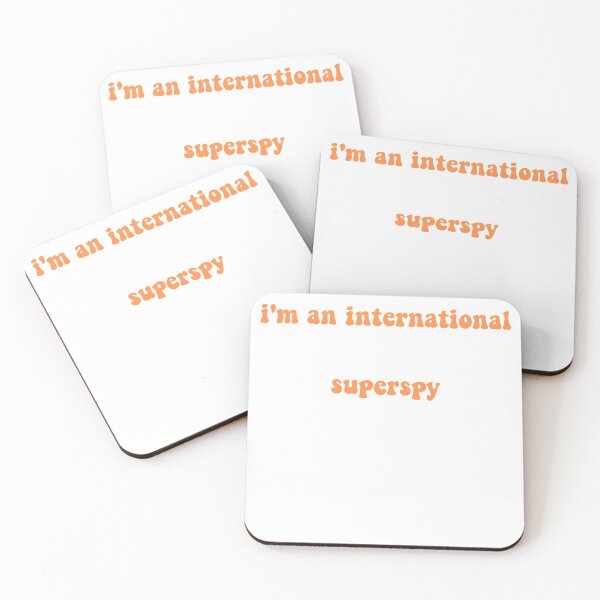 Aperçu de l'œuvre je suis un super espion international créée et vendue par loverosehazel.