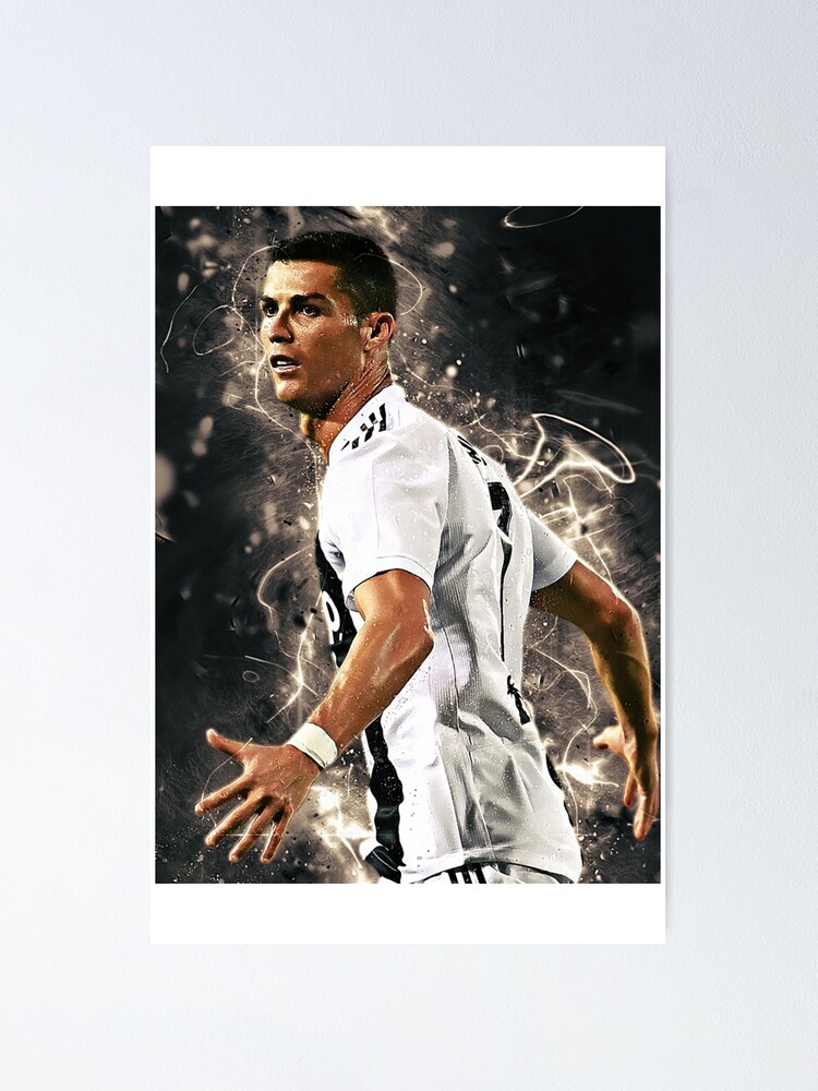 Cristiano Ronaldo Real Madrid Póster impreso, jugador de fútbol