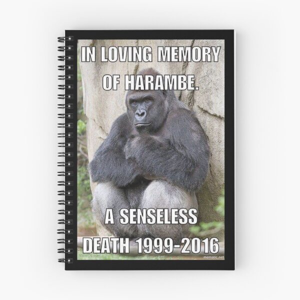 Aperçu de l'œuvre Harambe créée et vendue par kaitlintaylaa.