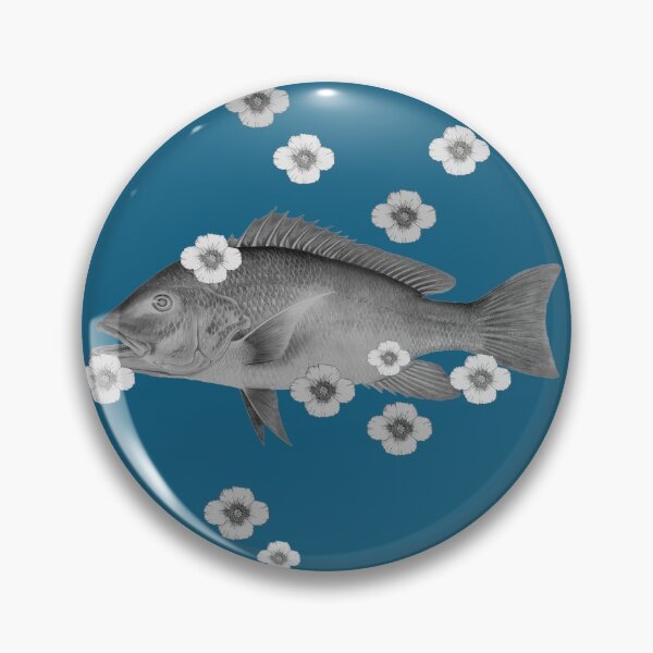 Item preview, Bue Fish designed and sold by redstitchlab.