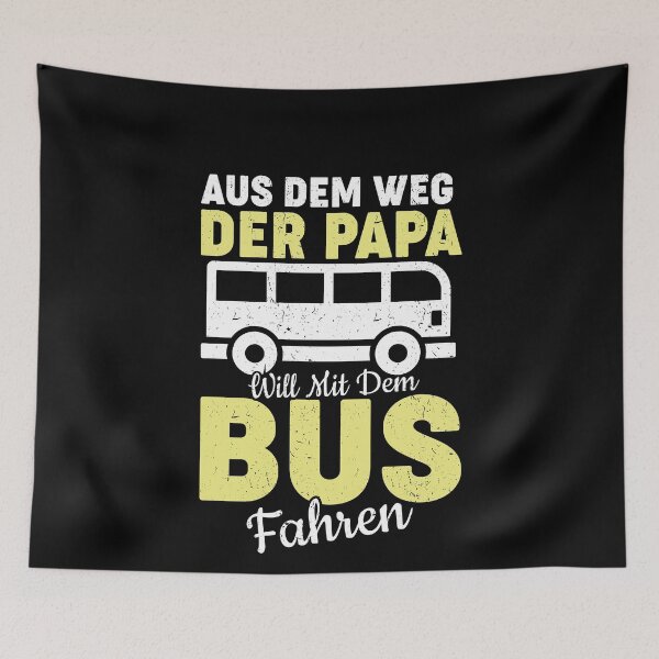 Item preview, AUS DEM WEG DER PAPA WILL MIT DEM BUS FAHREN designed and sold by Spirit-Designs.